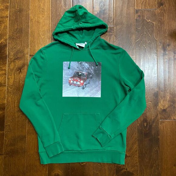 BMW Mini Cooper Limited Edition Richard Klein Green Archive Hoodie Men's Large - Picture 3 of 9